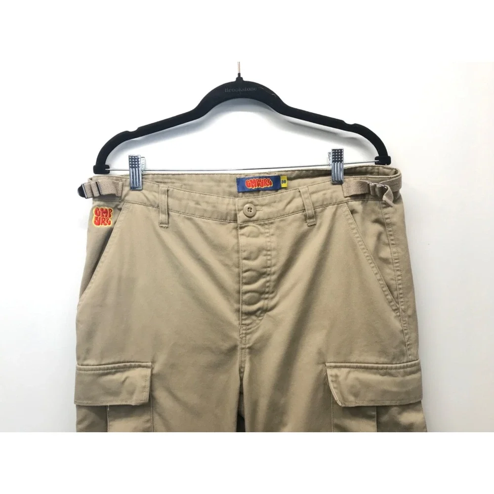 Empyre Relax Drawstring Ankle Beige Adjustable Waist Skate Pant Size 30